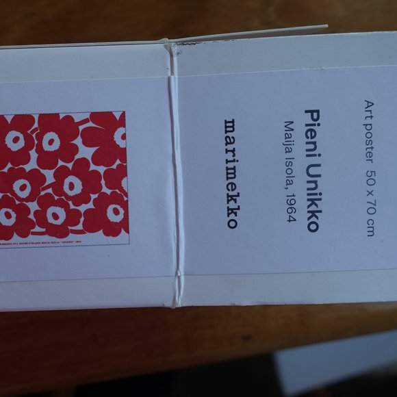 marimekko unikko poster flower 50 x 70 cm - Picture 8 of 11